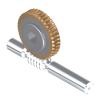 Worm gear units, worm shafts
